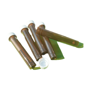 Brown Plastic Vials